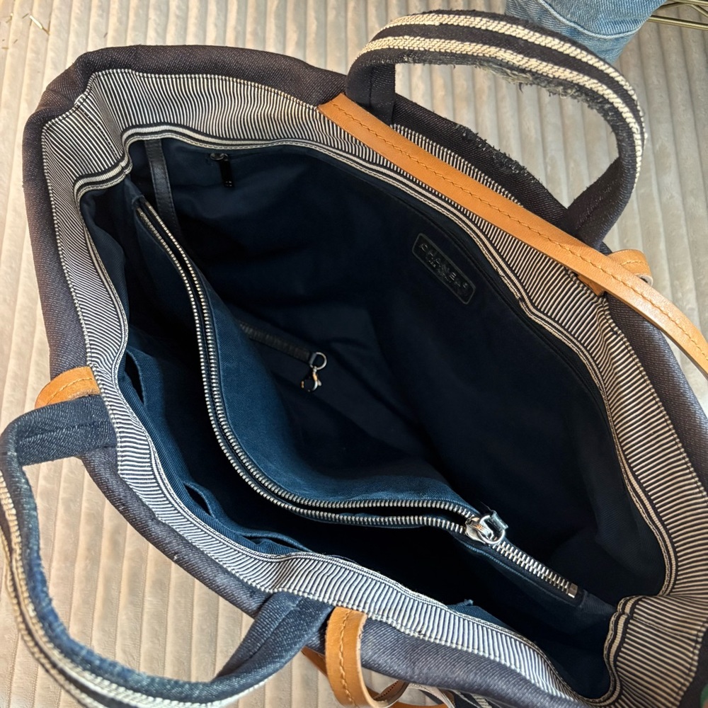CHANEL Denim Tote Bag - Picture 15 of 16